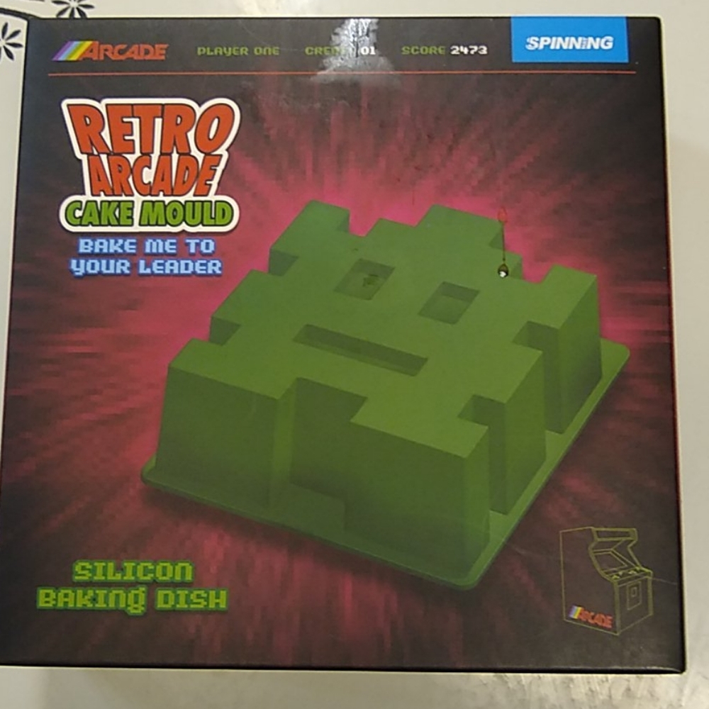 Retro Arcade Silicone Cake Mold